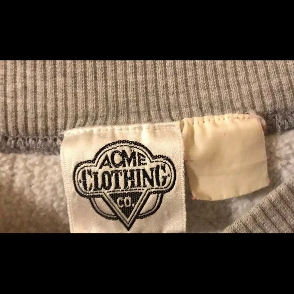 Vintage Acme Clothing Co Tazmanian Devil Sweatshirt Medium - Picture 5 of 5